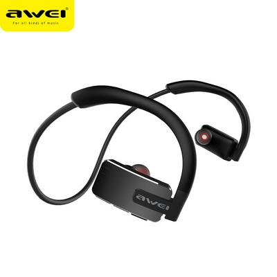 AWEI A883BL Sport Bluetooth Earphone With Mic Bass Stereo Waterproof Wireless Headphones Noise Cancelling Bluetooth Headset