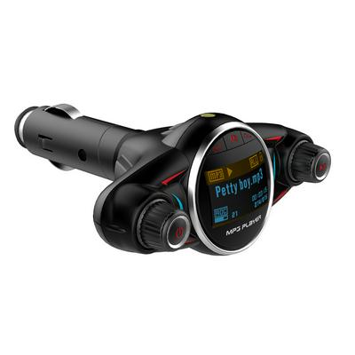 BT08 Bluetooth Car Kit Handsfree FM Transmitter Wireless A2DP AUX Audio Car MP3 Player 1.3 Inch LED Screen USB Car Bluetooth