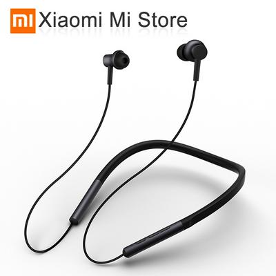 Xiaomi Bluetooth Headphones Collar Earphone Play Dual Dynamic Earbuds Headset Sport Wireless Bluetooth Headset with Mic 