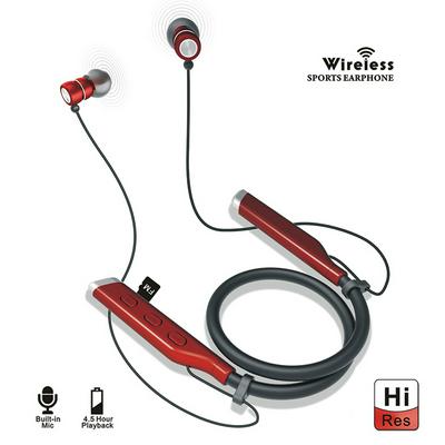 V91 Fashionable Neckband Bluetooth Earphones Sporty HiFi Stereo Headphones Support TF Card