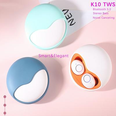 K10 TWS Wireless Headphone with Microphone Stereo Bluetooth Headset Wireless Headset Earphone