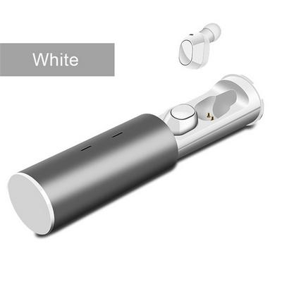 TWS-19 Bluetooth 5.0 Earbuds Mini Wireless Stereo Earphones with Metallic Charging Case
