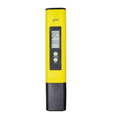 Portable pH Meter, ±0.1 pH Accuracy, 0-14.0 pH Range, LR44 Battery Powered
