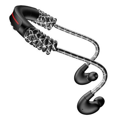 TWS-137 Bluetooth 5.0 Automatic Wear Detection Sports Waterproof Running Wireless Music Headset with Mic and Volume Control for IOS Android Device