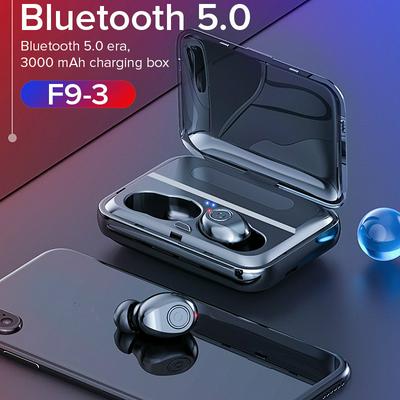 X8 T2C TWS 5D Bluetooth Headset Stereo Wireless Headphones Waterproof Sport Earphones  