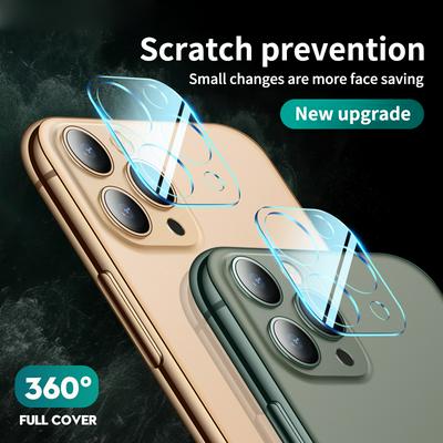 For iPhone 11 Pro Max HD Rear Camera Lens Protector Tempered Glass Film