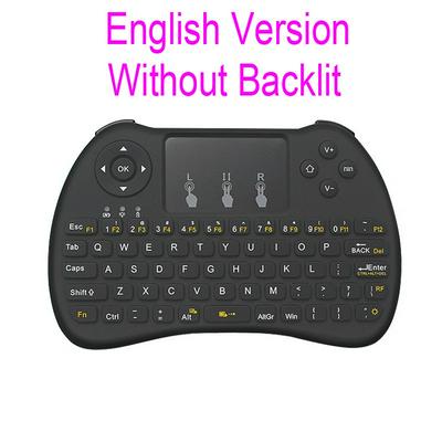 English Version H9 Mini Wireless Keyboard 2.4GHz Backlight Touchpad for Android TV BOX Laptop