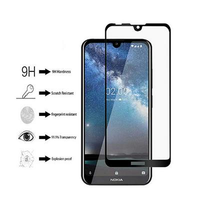 Tempered Glass Screen Protector for Nokia 4.2, 9H Hardness Responsive Screen Film with Matching Edging