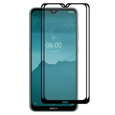 2Pcs * 2.5D Full Glue Dustproof Explosion Proof Tempered Glass Screen Protector Film for Nokia 6.2