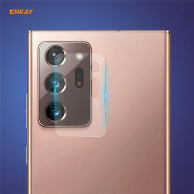 ENKAY Rear Camera Screen Protector 0.2mm 9H 2.15D Arc Edge Toughened Glass Protective Film for Samsung Galaxy Note20 Ultra