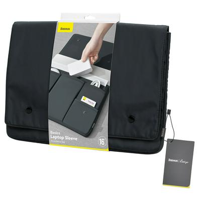 BASEUS Janer Series Liner Bag Notebook Large-capacity Storage Bag 16 Inch Divided Clamshell Protective Sleeve