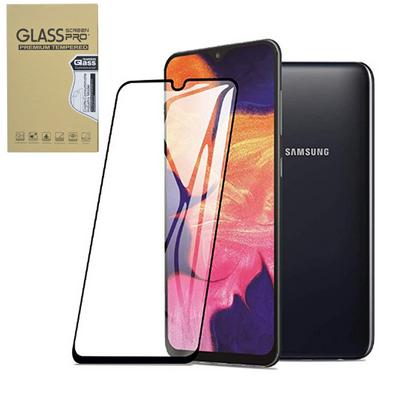 Tempered Glass Screen Protector for Samsung Galaxy A20s, 9H Hardness Responsive Screen Film with Matching Edging