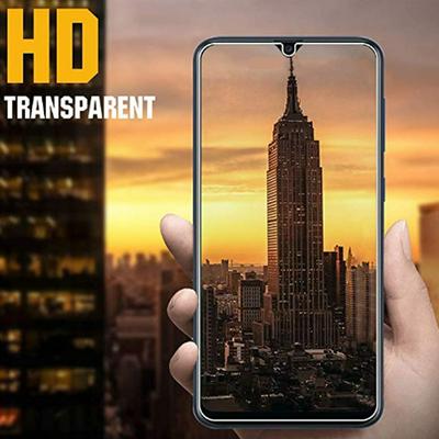 Tempered Glass Screen Protector for Samsung Galaxy A70, 2.5D Bubble-free Responsive Screen Film
