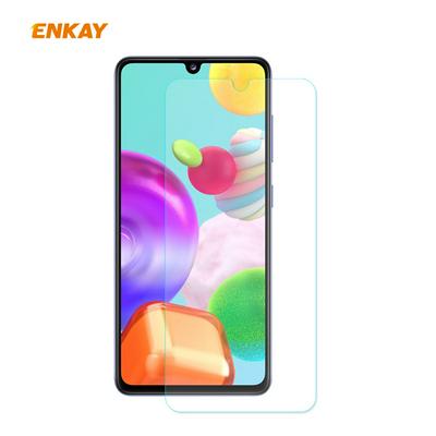 ENKAY Straw Hat Prince 0.26mm 9H Hardness 2.5D Arc Edge Tempered Glass Protective Film for Samsung Galaxy A41