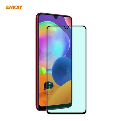 ENKAY Hat Prince 0.26mm 9H 6D Green Light Eye Protection Series Full Screen Coverage Tempered Film for Samsung Galaxy A31
