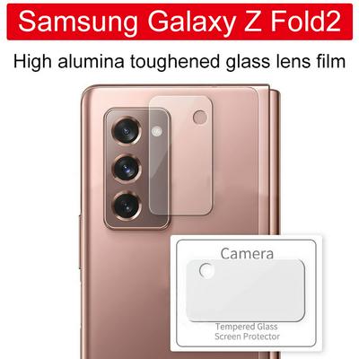HD Explosion-proof Scratch-resistant High Aluminum Arc Edge Camera Lens Tempered Glass Film for Samsung Galaxy Z Fold2 5G   