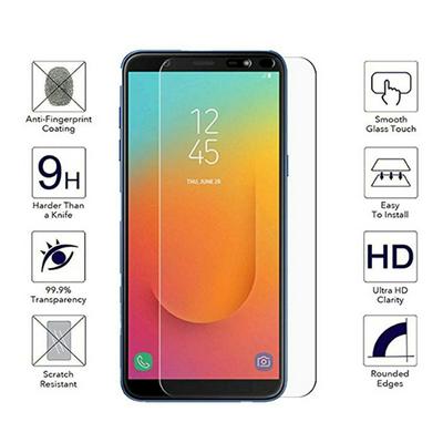 Tempered Glass Screen Protector for Samsung Galaxy J8+, 2.5D 9H Scratch-resistant Responsive Screen Film
