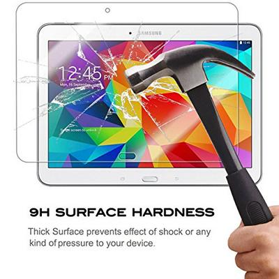 9H Hardness Oleophobic Coating HD Anti-Scratch Transparent Full Coverage Tempered Glass Screen Protector for Samsung Galaxy Tab 4 T530 / T531 / T535