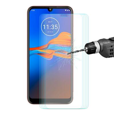 5Pcs * Full Cover 6D Dustproof Explosion Proof Tempered Glass Screen Protector Film for Motorola MOTO E6 Plus