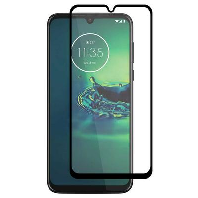 Enkay Hat-Prince Full Glue 2.5D Arc Ultimate Clarity Anti-Scratch Anti-Fingerprint Full Coverage Tempered Glass Screen Protector for Motorola Moto G8 Plus