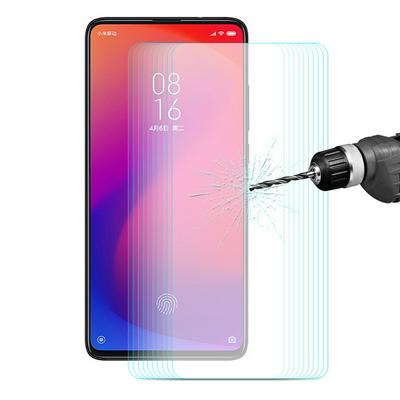 10pcs Tempered Glass Screen Protector for Xiaomi Mi 9T, 2.5D 0.26mm 9H Scratch-resistant Responsive Screen Film