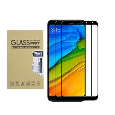 Full Cover Dustproof Explosion Proof Anti Scratch Tempered Glass Screen Protector Film for Xiaomi Redmi 5 Plus 