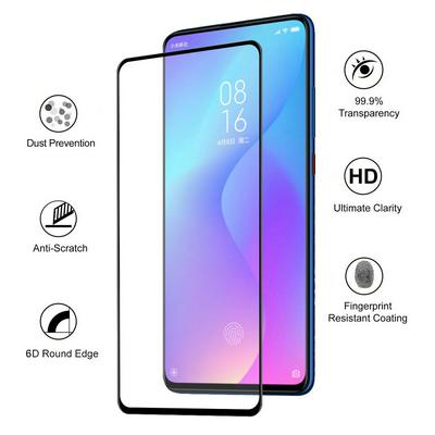 Enkay Hat-Prince 0.26mm 9H 6D Curve Surface Full Cover Explosion proof Tempered Glass Screen Protector Film for Xiaomi Mi 9T