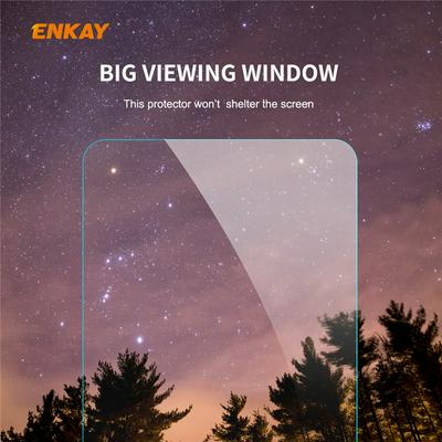 ENKAY Straw Hat Prince 0.26mm 9H Hardness 2.5D Arc Edge Transparent Anti-Scratch Toughened Glass Protective Film for HUAWEI Honor X10 5G