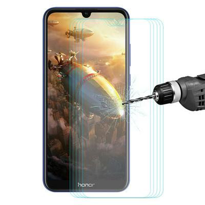 5pcs Enkay Hat-Prince 0.26mm 9H Hardness 2.5D Arc Edge Tempered Glass Screen Protector Film for Huawei Honor 8A