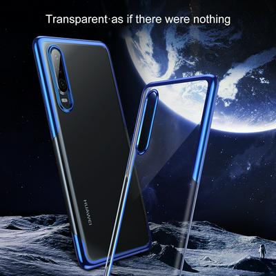 Baseus Shining Series Plated Soft TPU Back Cover Protective Case for Huawei P30 Pro