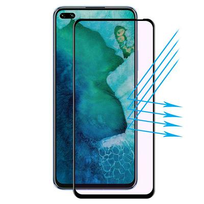 Straw Hat Prince 0.2mm 9H 3D Curved Carbon Fiber Soft Edge Anti-blue Light Eye Protection Tempered Glass Protective Film for  HUAWEI Nova 6 / Honor V30 / Honor V30 Pro