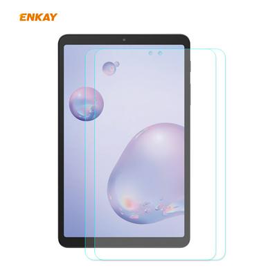 2PCS ENKAY Hat -Prince 0.33mm 9H 2.5D Arc Edge Anti-Scratch Tempered Glass Protective Film for Samsung Galaxy Tab A 8.4 2020 T307