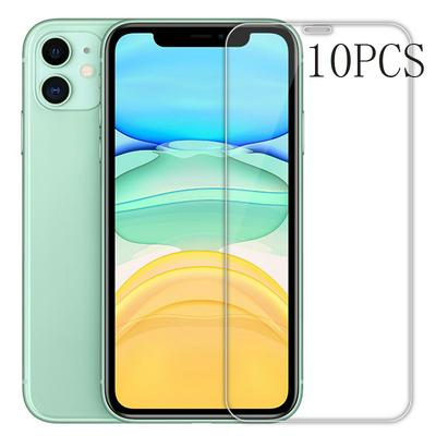 10PCS High-alumina 2.5D 0.26mm 9H  Tempered Glass Screen Protector Film for iPhone 11/XR