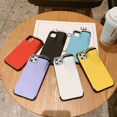 Creative Shockproof Anti-Scratch Soft TPU with Earphone Bag Design Back Cover Protective Case for iPhone 11 Pro Max 6.5
