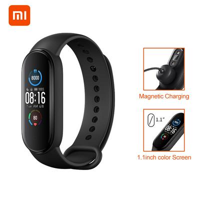 Xiaomi Mi Band 5 Smart Bracelet 4 Color 1.1" AMOLED Screen Miband 5 Wristband Fitness Traker BluetoothSport Waterproof Smartband