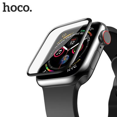 HOCO 44mm 40mm 3D Surface Tempered Glass Silk Screen Protector Film for Apple iWatch Series 4