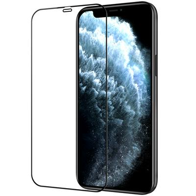 0.26mm 9H Hardness 6D Cold carving Curved Surface Full Screen Coverage Tempered Glass Screen Protector Film for Apple iphone 12 Pro Max
