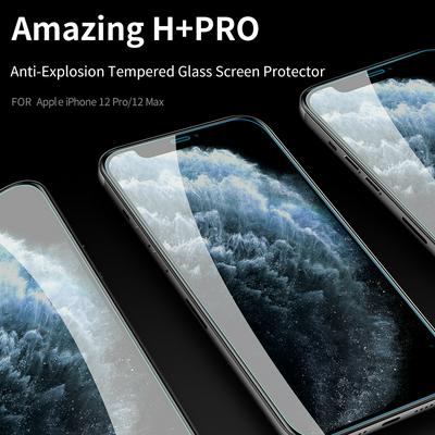 0.2mm 9H Hardness 2.5D Arc Edge Full Cover Transparent Explosion-proof Tempered Glass Screen Protector for iPhone 12(6.1)