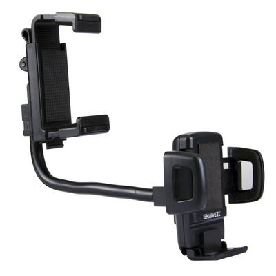 Rear Mirror Phone Mount Universal Car Phone Holder Fleixble Swivel Mount for iPhone
