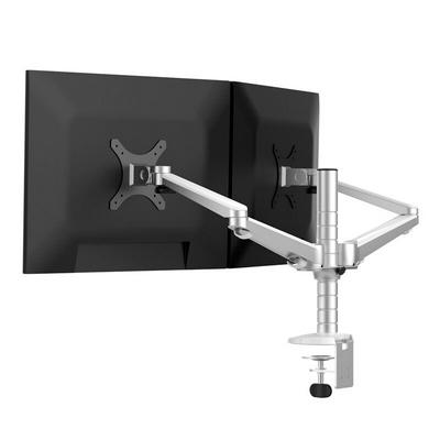 OA-4S Universal Dual Monitor Stand Support Rotation Double Arm Adjustable Desktop Holder 