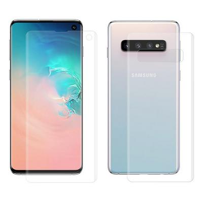 Enkay Hat-Prince Full-screen 3D Soft Hydrogel Front Screen Film + Back Cover Protector for Samsung Galaxy S10