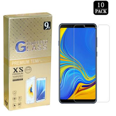 10pcs 0.33mm Ultra Thin 2.5D 9H Hardness Zero Bubbles High Transparency Tempered Glass Screen Protector for Samsung Galaxy A9 (2018)