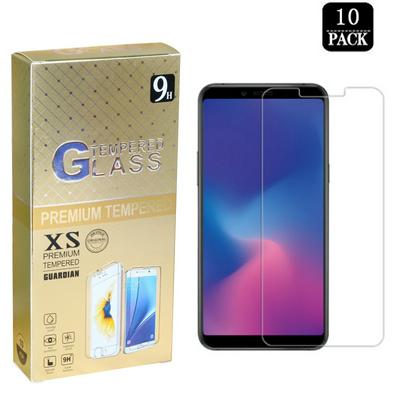 10pcs 0.33mm Ultra Thin 2.5D 9H Hardness Zero Bubbles High Transparency Tempered Glass Screen Protector for Samsung Galaxy A6s