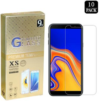 10pcs 0.33mm Ultra Thin 2.5D 9H Hardness Zero Bubbles High Transparency Tempered Glass Screen Protector for Samsung Galaxy J4+ / J4 Plus
