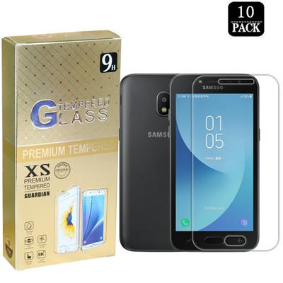 10pcs 0.33mm Ultra Thin 2.5D 9H Hardness Zero Bubbles High Transparency Tempered Glass Screen Protector for Samsung Galaxy J2 Pro (2018) / J2 (2018) 