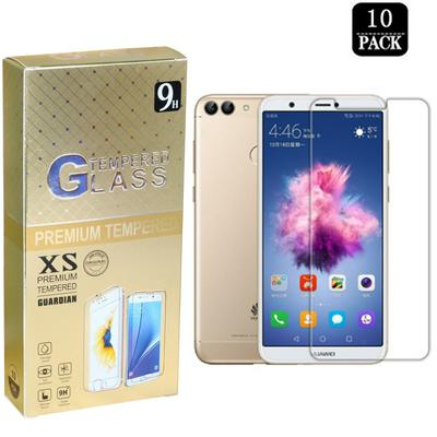 10pcs 0.33mm Ultra Thin 2.5D 9H Hardness Zero Bubbles High Transparency Tempered Glass Screen Protector for Huawei P Smart / Enjoy 7S 