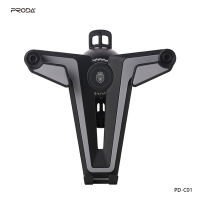 PRODA SP-Y35 T-Cool Series Automatic Adjustment Air Outlet Vehicle Mount Triangle Stable Anti-Skid Car Phone Holder 