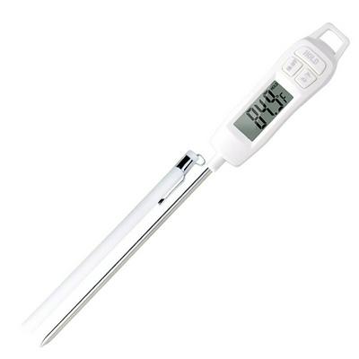 White TP400 Food Thermometer Handheld Barbecue Cook Thermometer Baby Milk Hot Water Food Meat