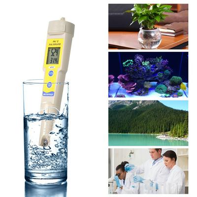 PH-035 Digital LCD Tester PH Meter Pen Temperature Automatic Temperature Compensation  
