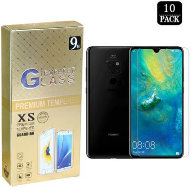 10pcs 0.33mm Ultra Thin 2.5D 9H Hardness Zero Bubbles High Transparency Tempered Glass Screen Protector for Huawei Mate 20